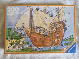 Puzzle Ravensburger bateau pirate 300 pièces