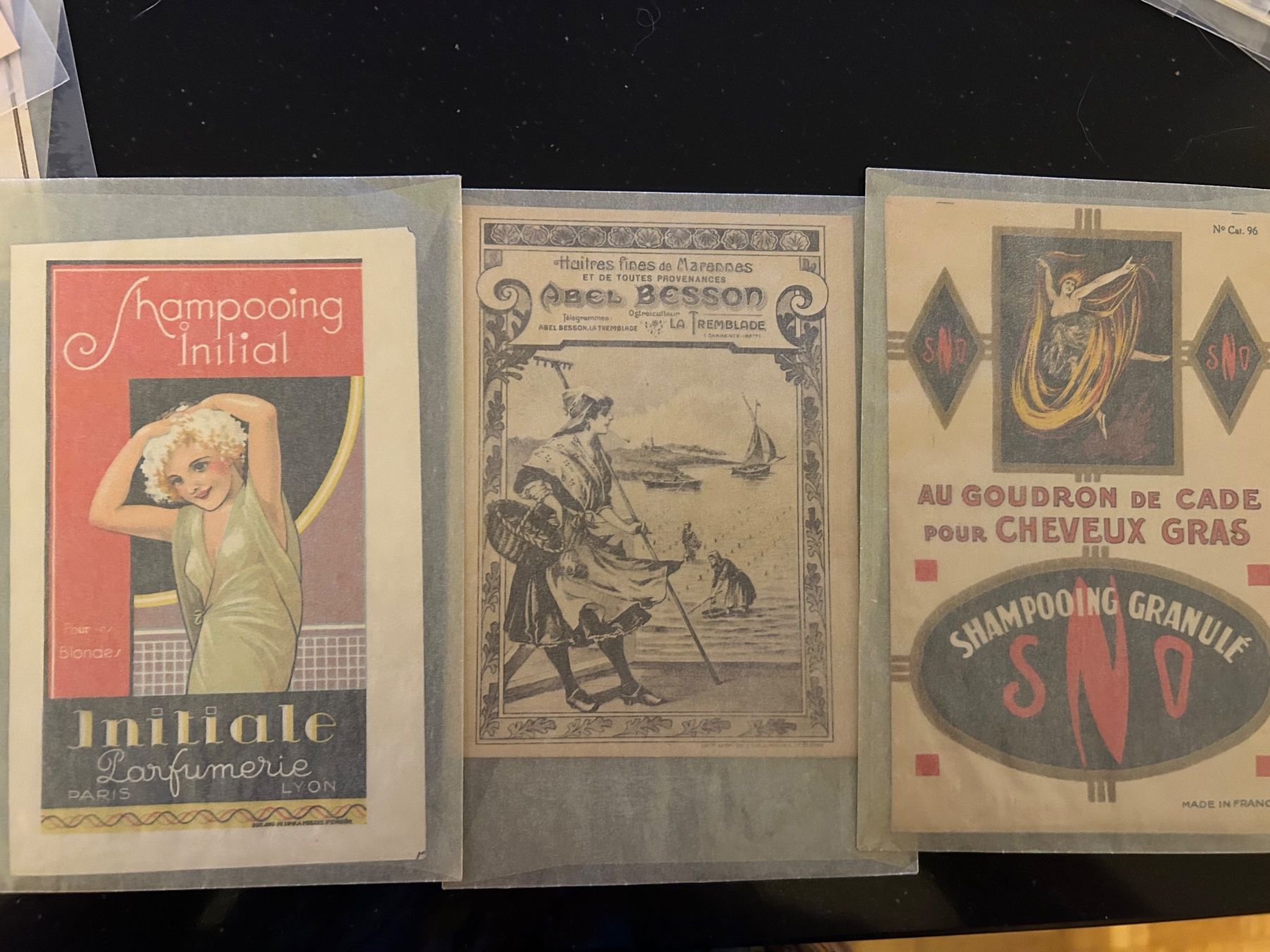 Poster & Bilder: 14 ETIQUETTES PUBLICITAIRES – Gebraucht aus Genève von zonzon9351 4