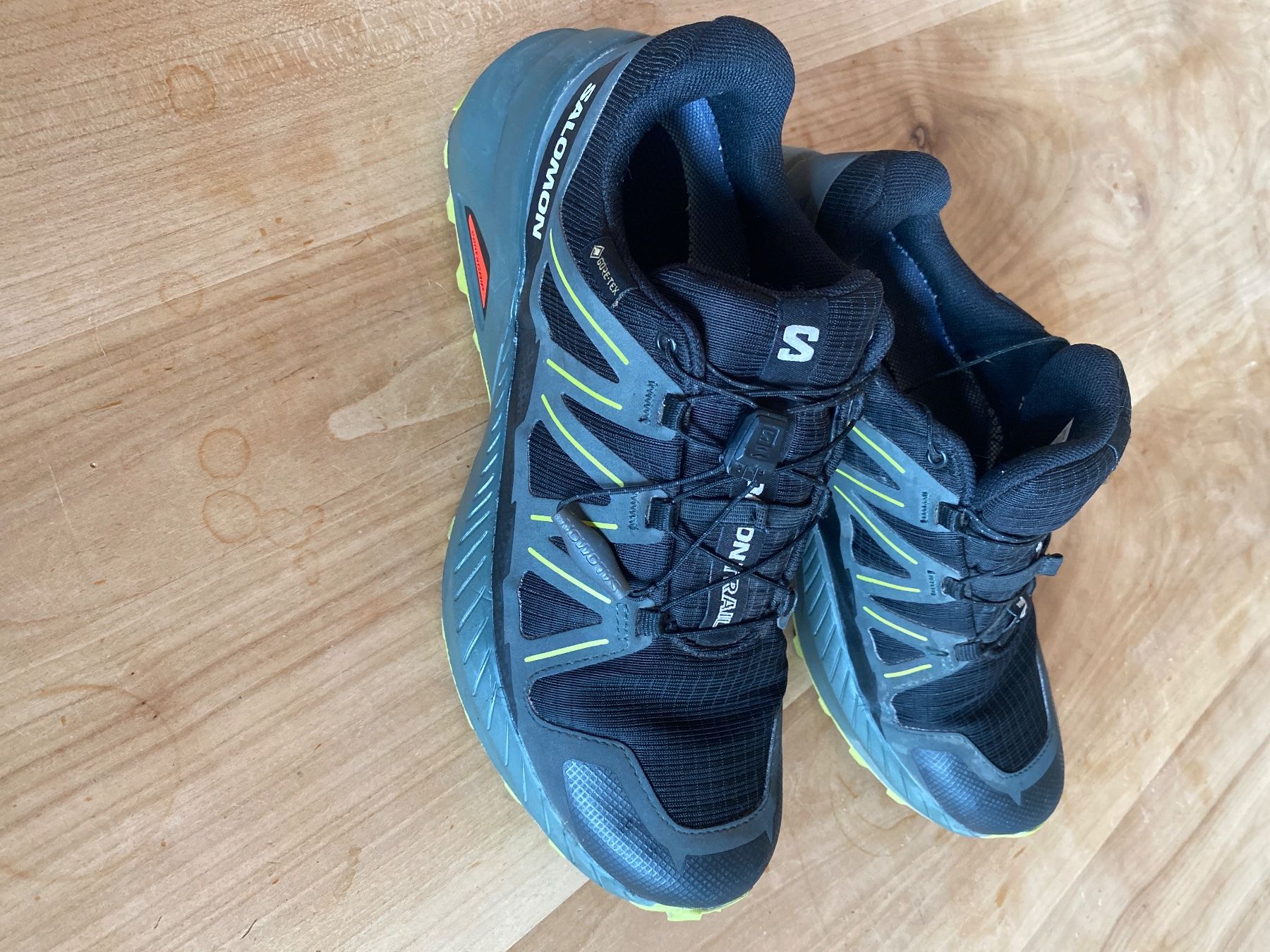 Salomon Herrenschuhe: Salomon Trailschuh Gr.40 schwarz/grün – Gebraucht aus Konolfingen von sibi1977 1