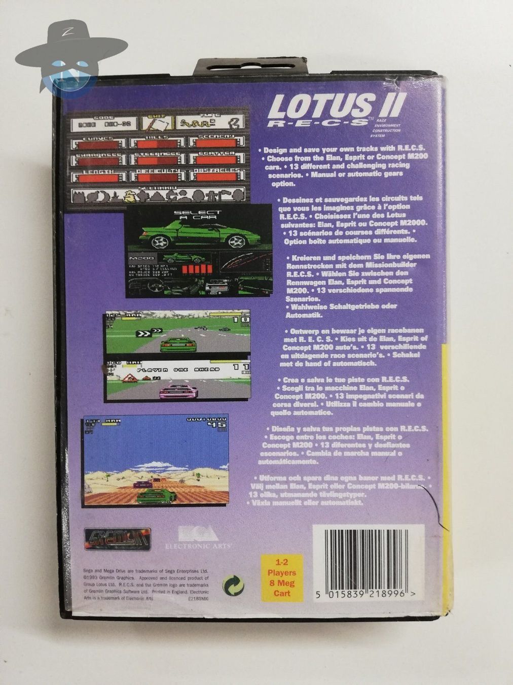 Sega Giochi: Lotus II R.E.C.S. / Sega Mega Drive / MD – Usato da St. Gallen venduto da zorro_dc 1