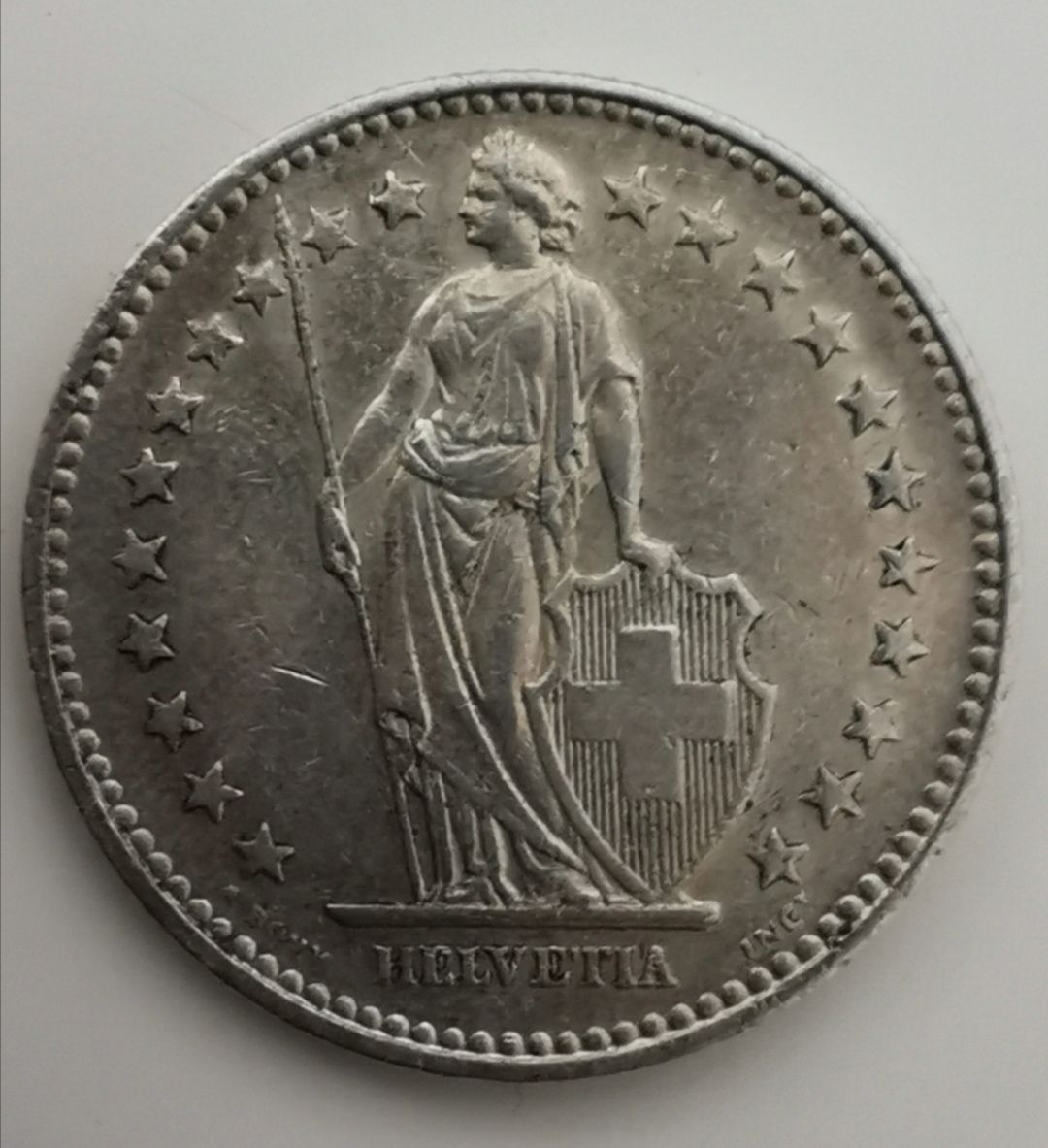 Tutti le monete: 2 Franken 1928 Silber – Usato da Zürich venduto da turbopuz 1