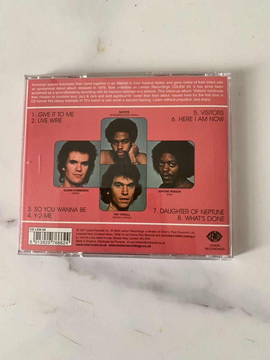CDs: Automatic Man/ Visitors(Bayete) – Gebraucht aus lausanne von Ccheche 2