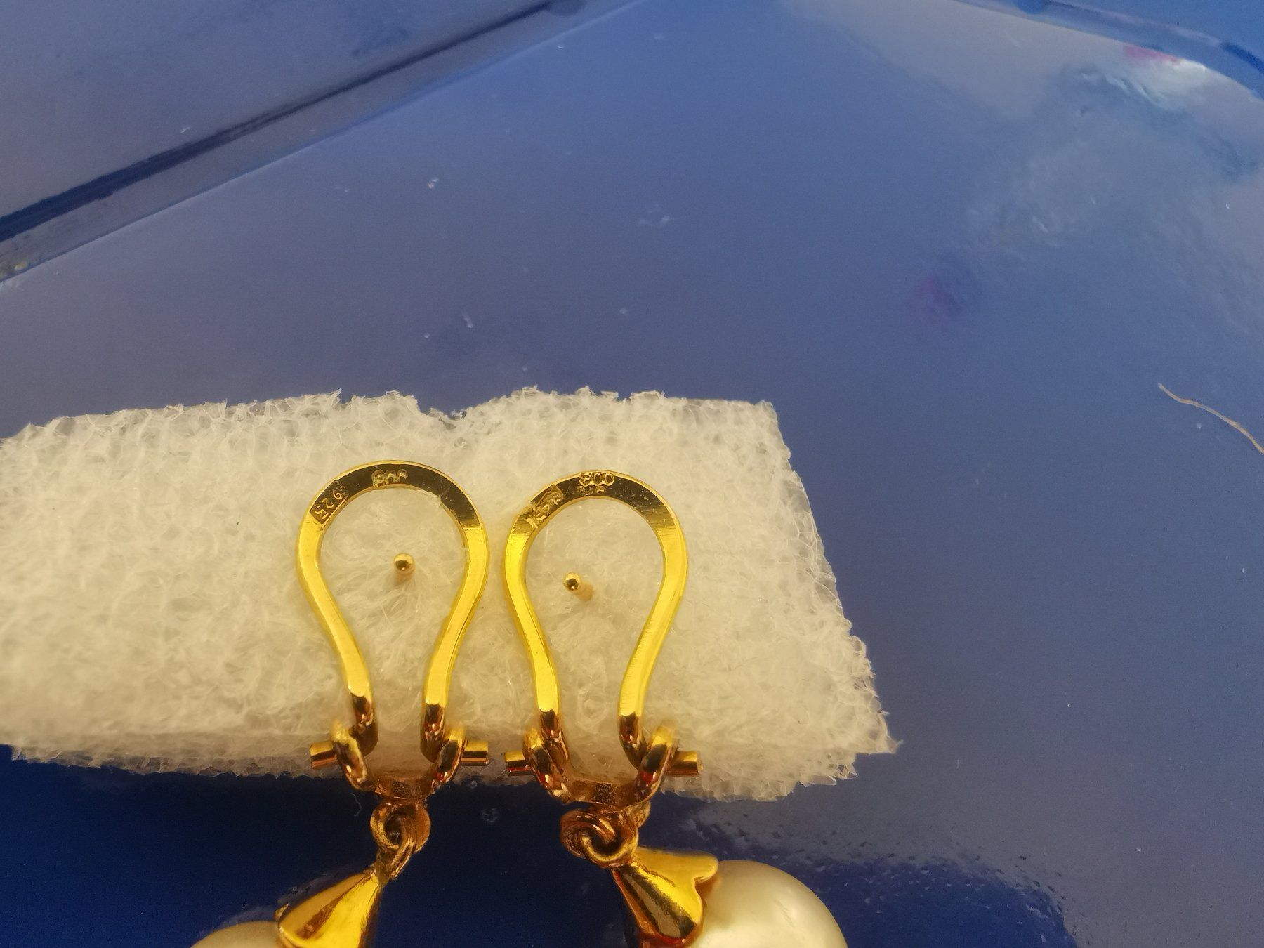 Boucles d'oreille: SCH. PERLENCLIPS SILBER VERG. – D'occasion à Allschwil par Male54 3