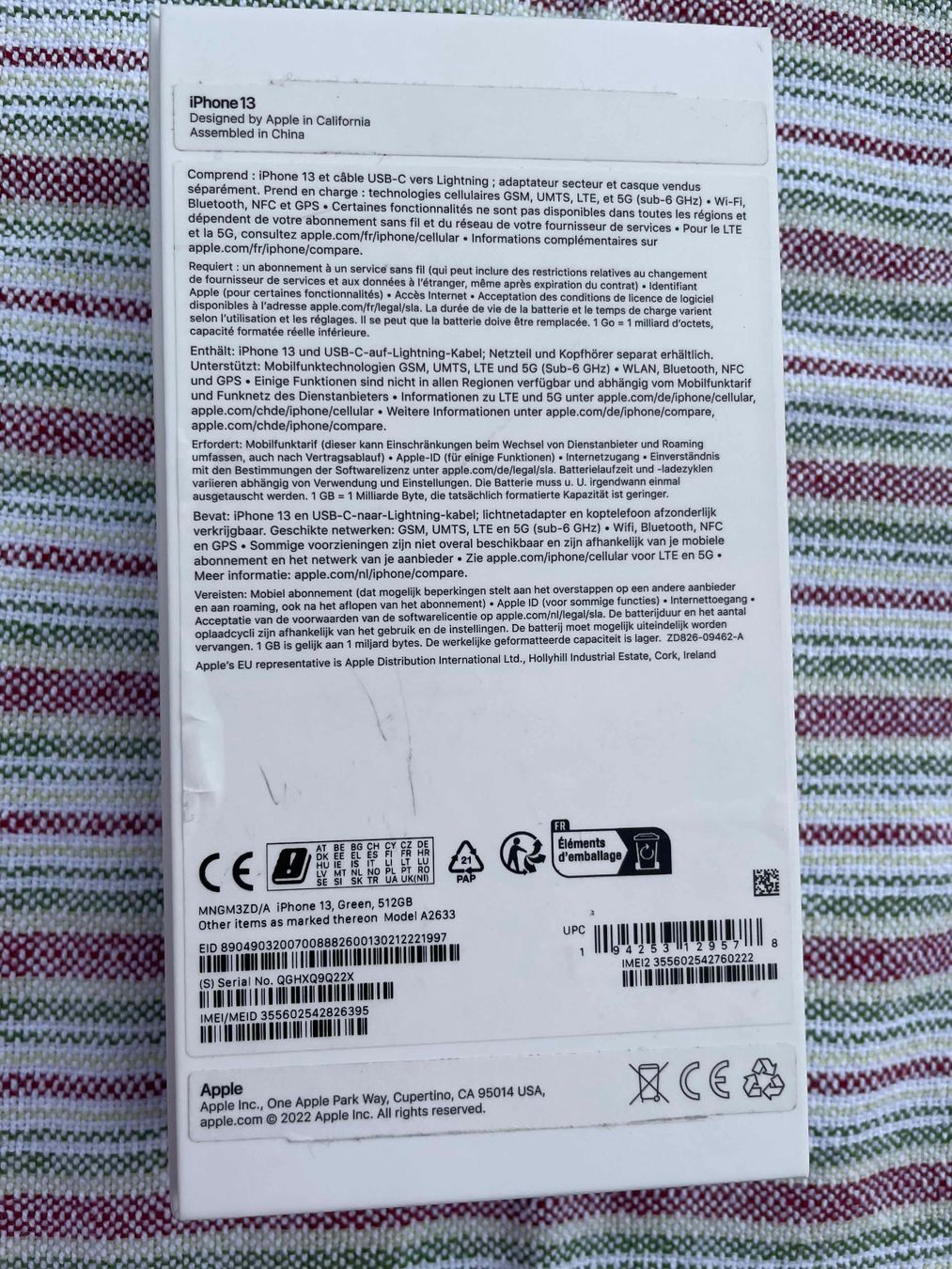 Apple Handys / Smartphones: iPhone 13 512 – Gebraucht aus Villars-sous-Yens von sab_hs6f 1