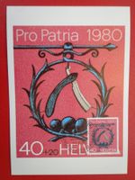 Maximumkarte MK 29.5.1980 PRO PATRIA PP  Nr.22