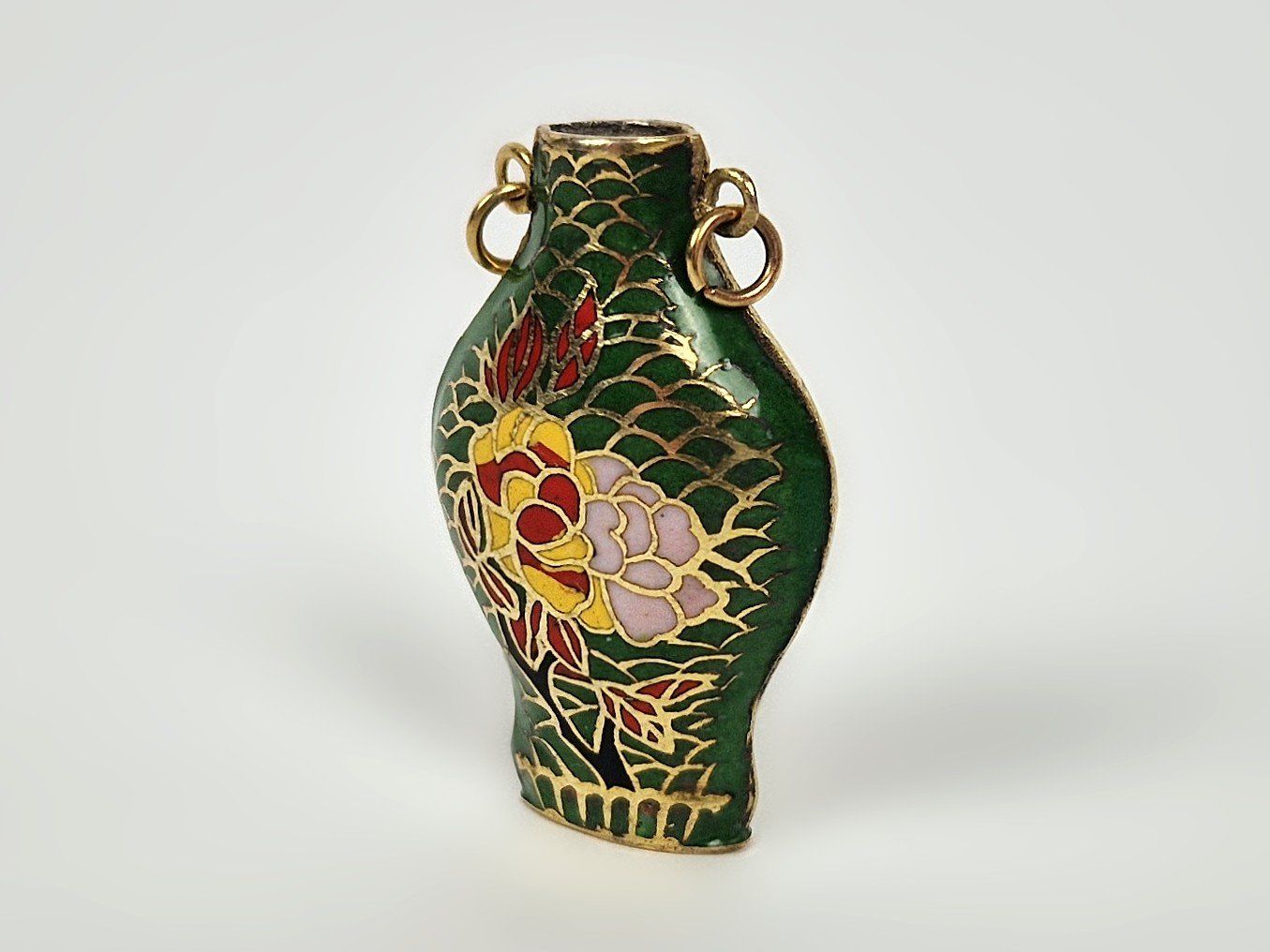 Vasi & Recipienti: Chinesische Cloisonné Emaille Fläschchen – Usato da Basel venduto da Restwert_Basel 1