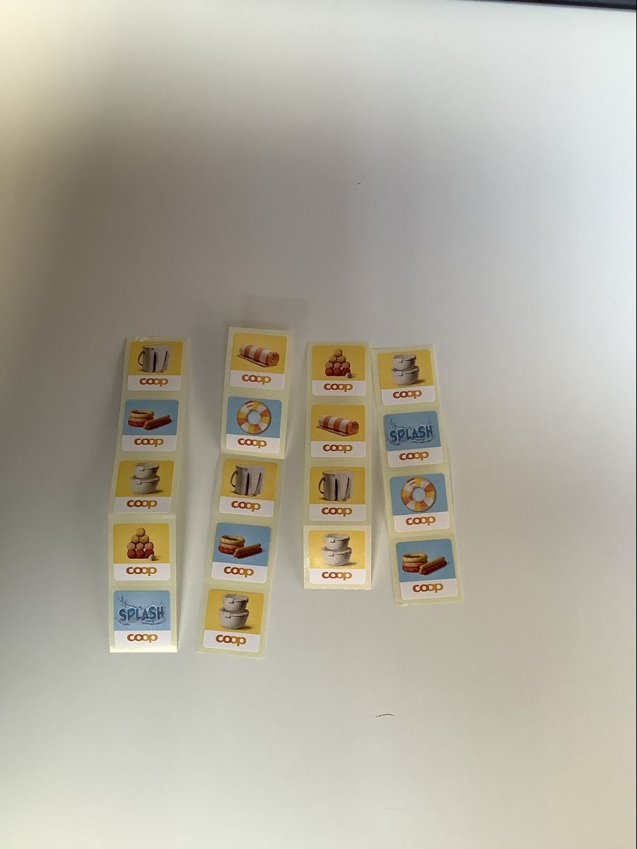 Coop Sammelmarken & -punkte: 18 Coop Splash Marken – Neu (gemäss Beschreibung) aus Baden von AlejandroA