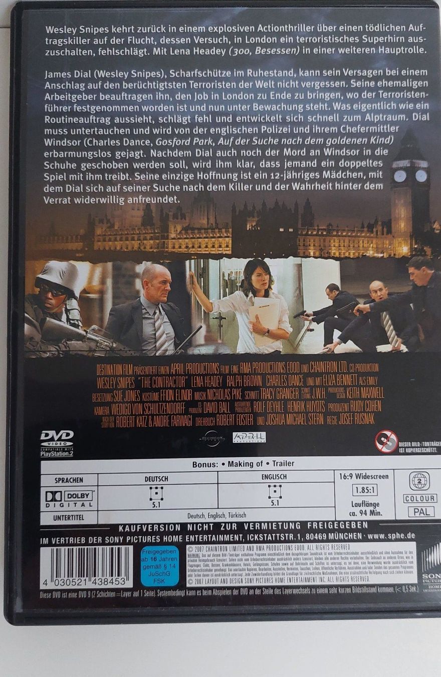 Tutti i DVDs: 3 DVD mit Wesley Snipes – Usato da Münchenbuchsee venduto da mummeli 2