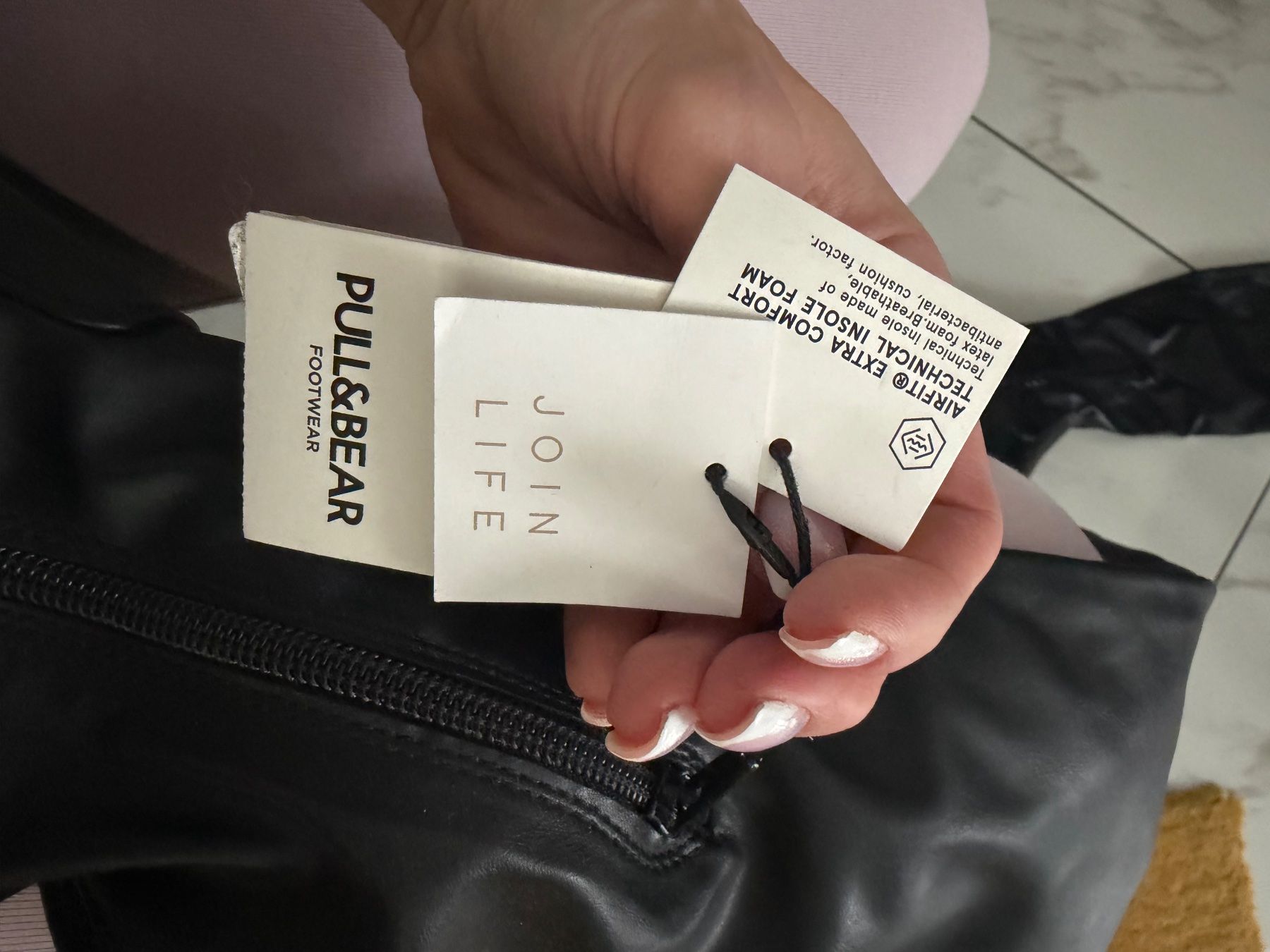 Pull&Bear Scarpe da donna: Pull&Bear Overknee Stiefel, Schwarz, Gr. 39 - Neu! – Nuovo (secondo la descrizione) da Arch venduto da ellaisa84 2