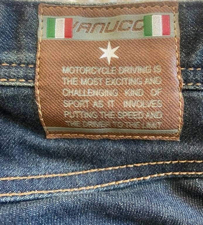 Jeans: Vanucci Motorradjeans mit Kevlar 33/36 – Usato da Düdingen venduto da deal001 3