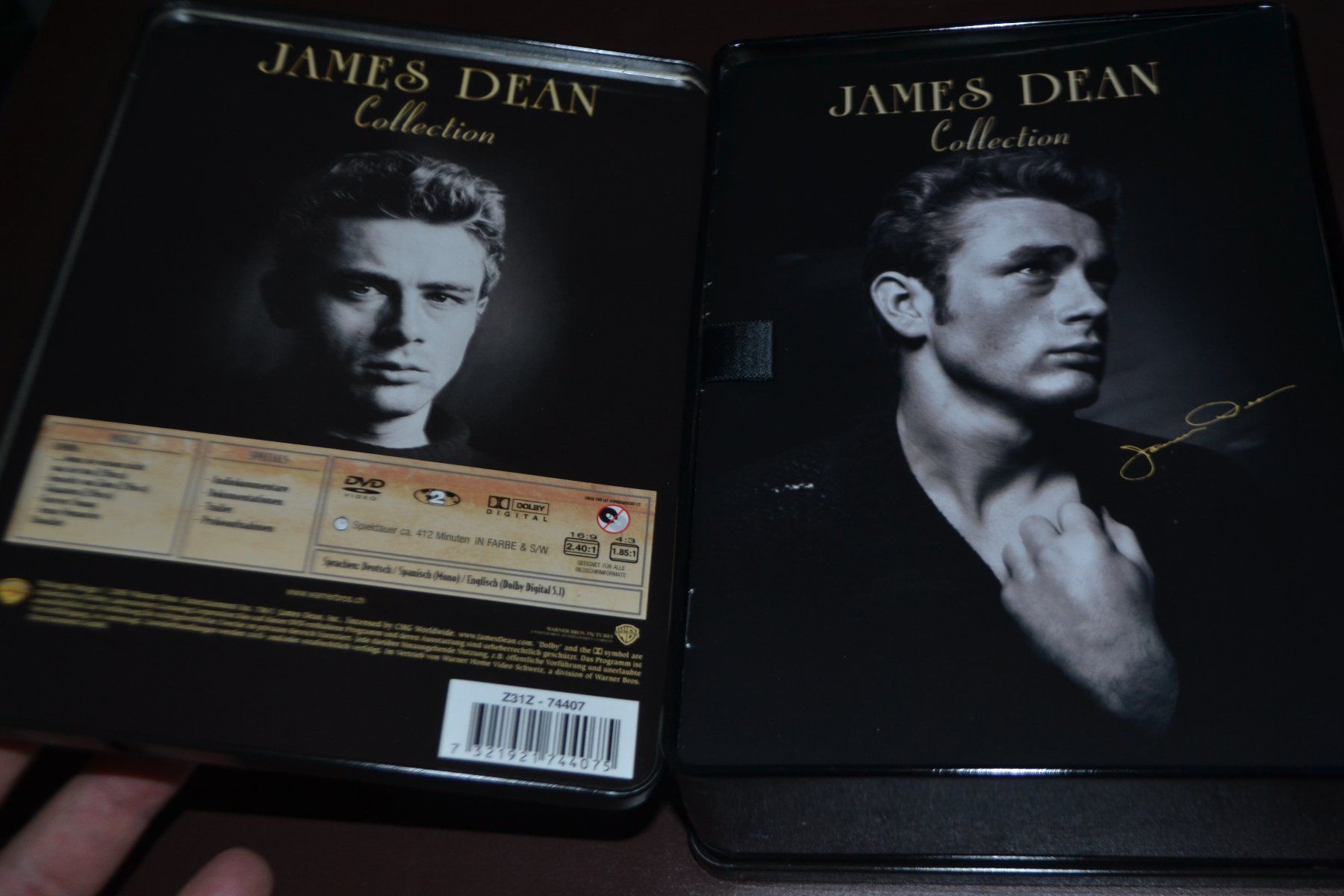 Alle DVDs: James Dean Collection Steelcase – Gebraucht aus Laupen ZH von chefdom 1