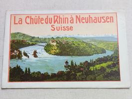 Neuhausen à la chûte du Rhin.