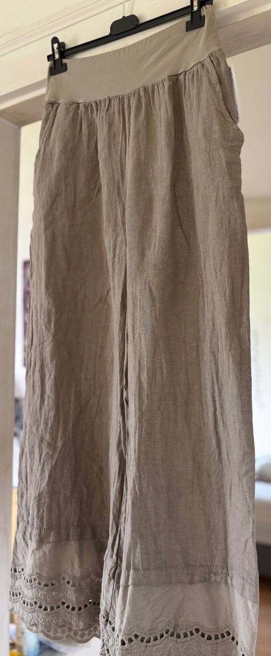 Pantaloni: PANTALONS EN LIN! M – Nuovo e nell'imballaggio originale da Locarno venduto da NicoNion 2