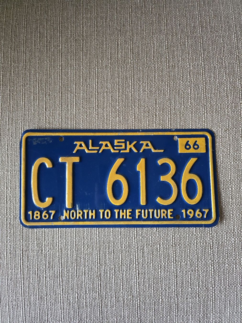 Insegne: Vintage plaque Alaska – Usato da Vex venduto da Fournier1981