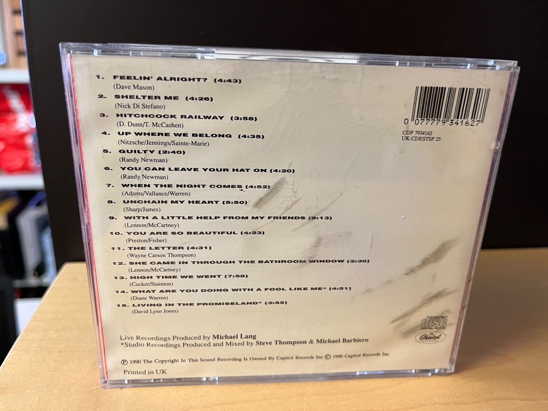 CD: Joe Cocker - Joe Cocker Live - HJ42B – Usato da Küsnacht ZH venduto da swisssales.net 1