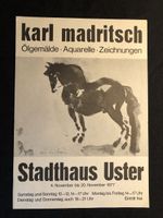 Plakat Karl Madritsch von Ausstellung Uster 1977!