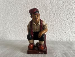 Skulptur Französisch kackender Man Salou