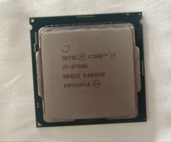 Intel i7 9700k Prozessor