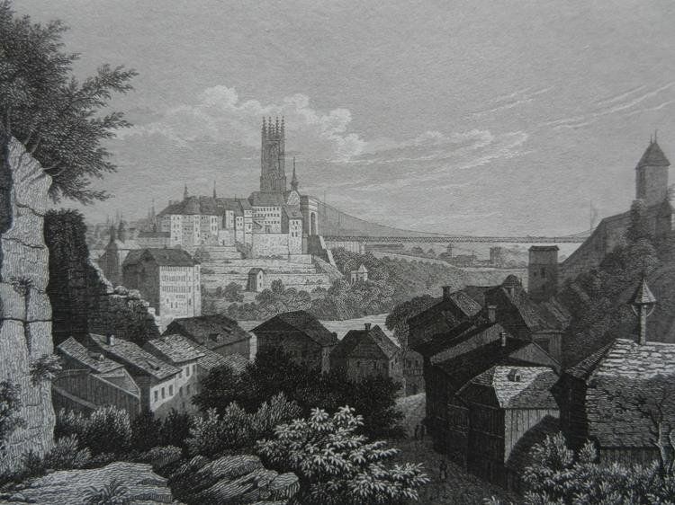 Stiche: Fribourg Freiburg – Gebraucht aus Risch von Rischli15 1