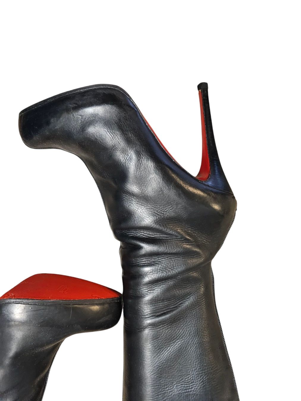Christian Louboutin Scarpe da donna: Christian Louboutin Plato Stiefel – Usato da Zürich venduto da finesse.shop 1
