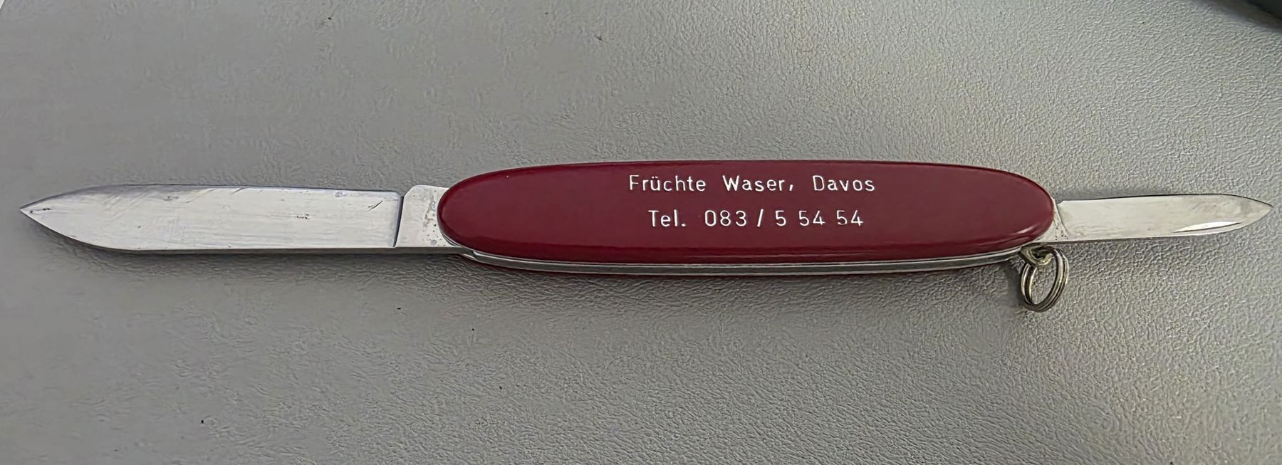 Victorinox Coltelli tascabile: Victorinox - Früchte Waser, Davos - – Usato da Niederuzwil venduto da 262305 2