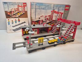 Lego Vintage Bahnhof Set 7822 RAR, Jahr 1980 komplett