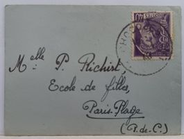 Klein-Brieflein nach Paris-Plage