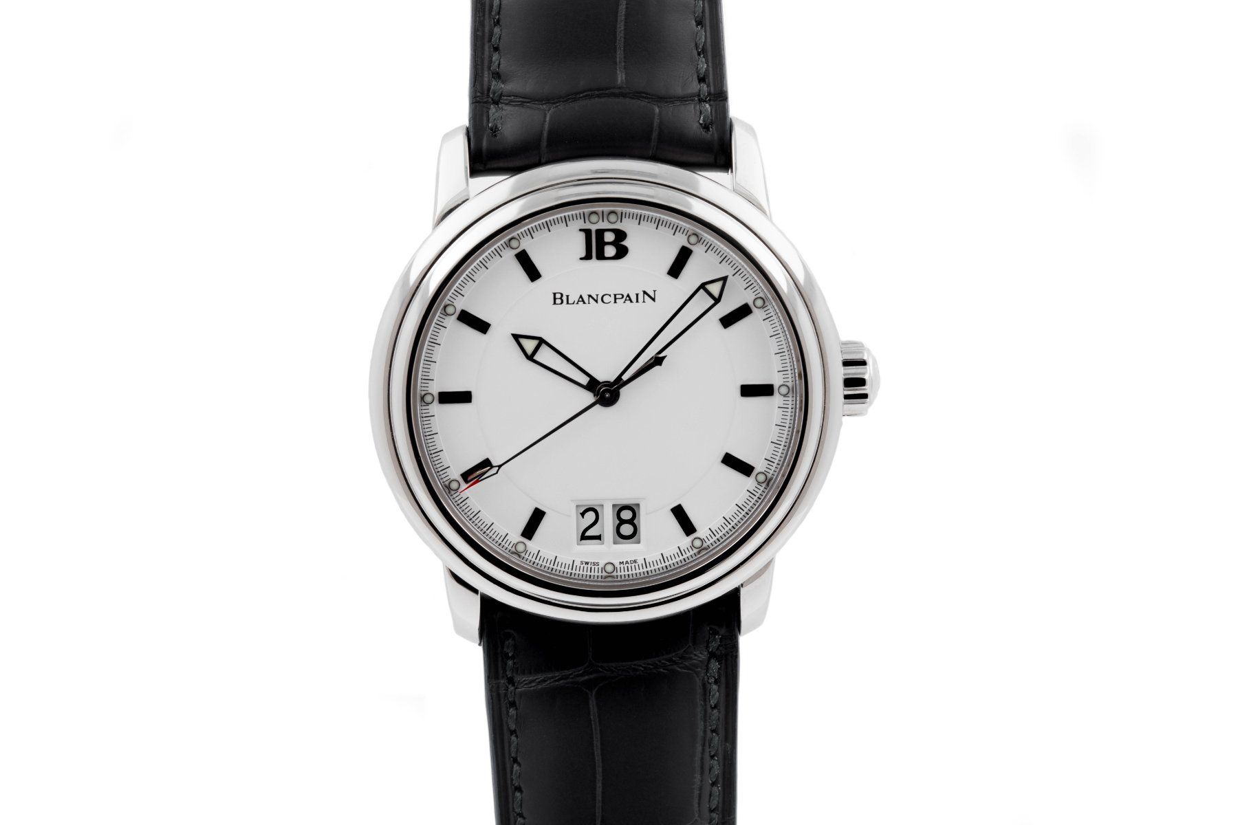 Blancpain Orologi: Blancpain Léman Big Date 40mm – Nuovo (secondo la descrizione) da Epalinges venduto da Edelweiss51