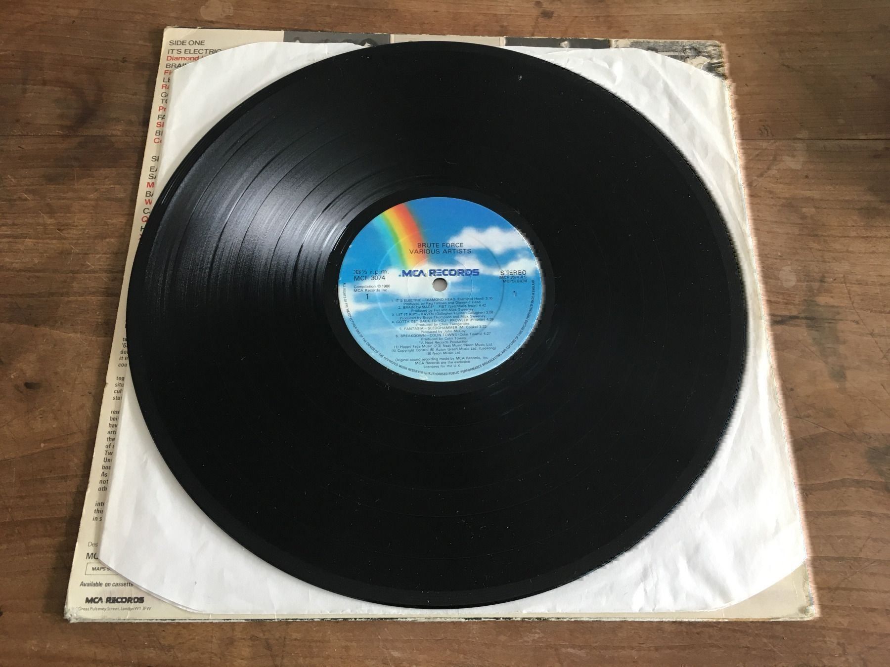 Dischi in vinile: Brute Force NWOBHM Heavy Metal LP Vinyl – Usato da Willerzell venduto da Stoeff8l 2