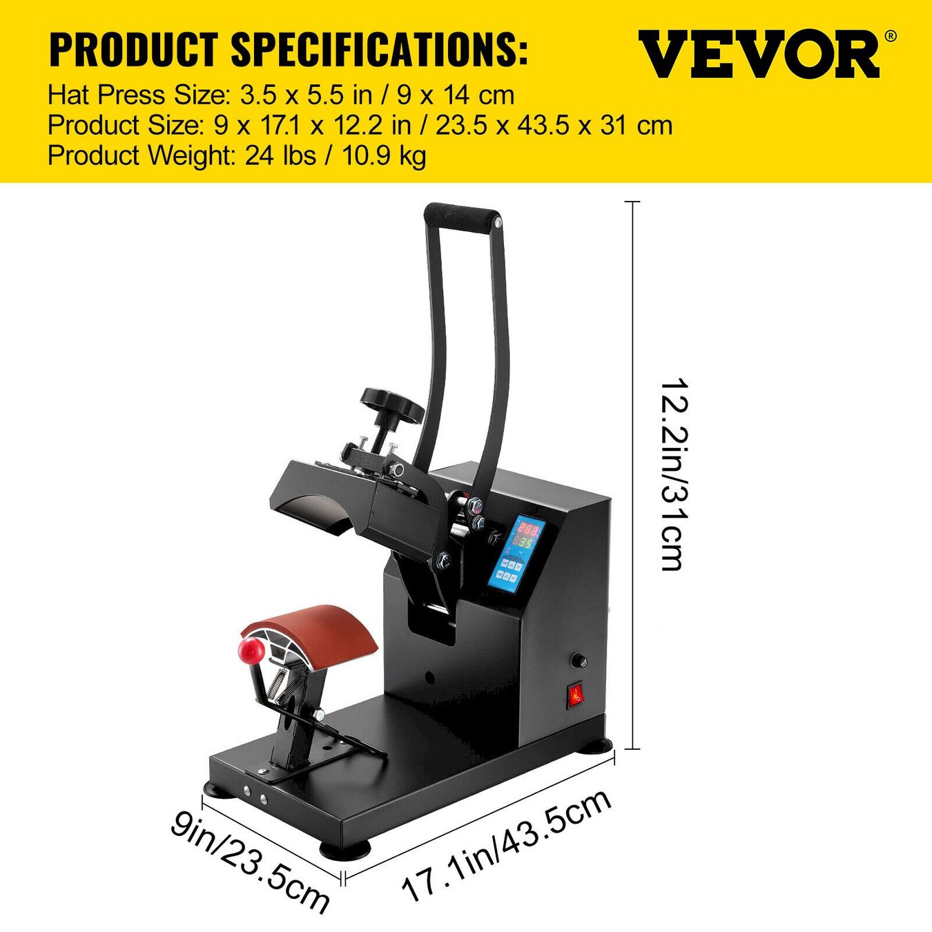 Toutes les machines: VEVOR Kappenpresse – Neuf avec emballage d'origine à Bottighofen par zaap 3