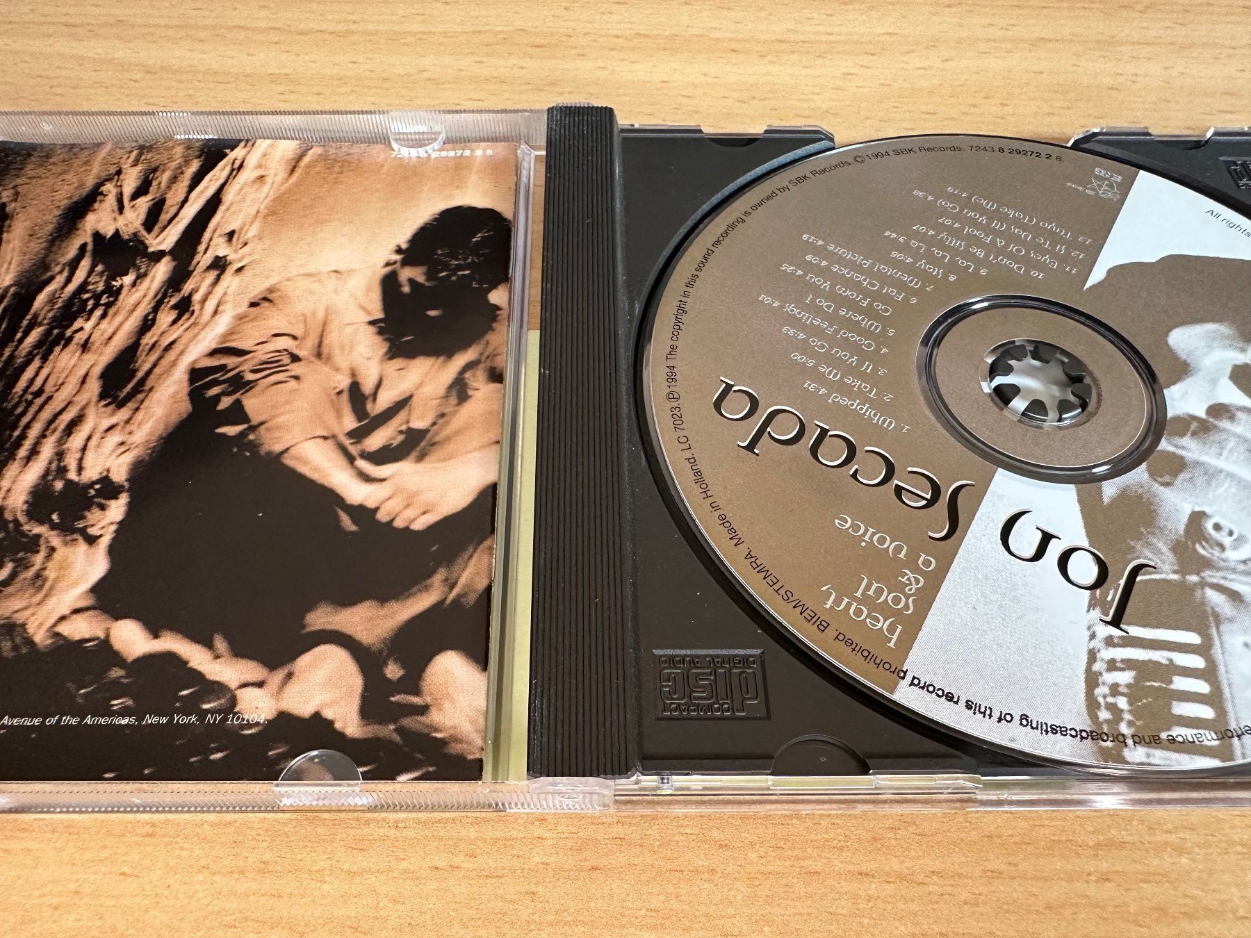 CDs: Jon Secada – Heart, Soul & A Voice – Gebraucht aus Rikon im Tösstal von Alpenmutz 2