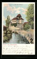 AK Frauenfeld, das alte Schloss, 1901
