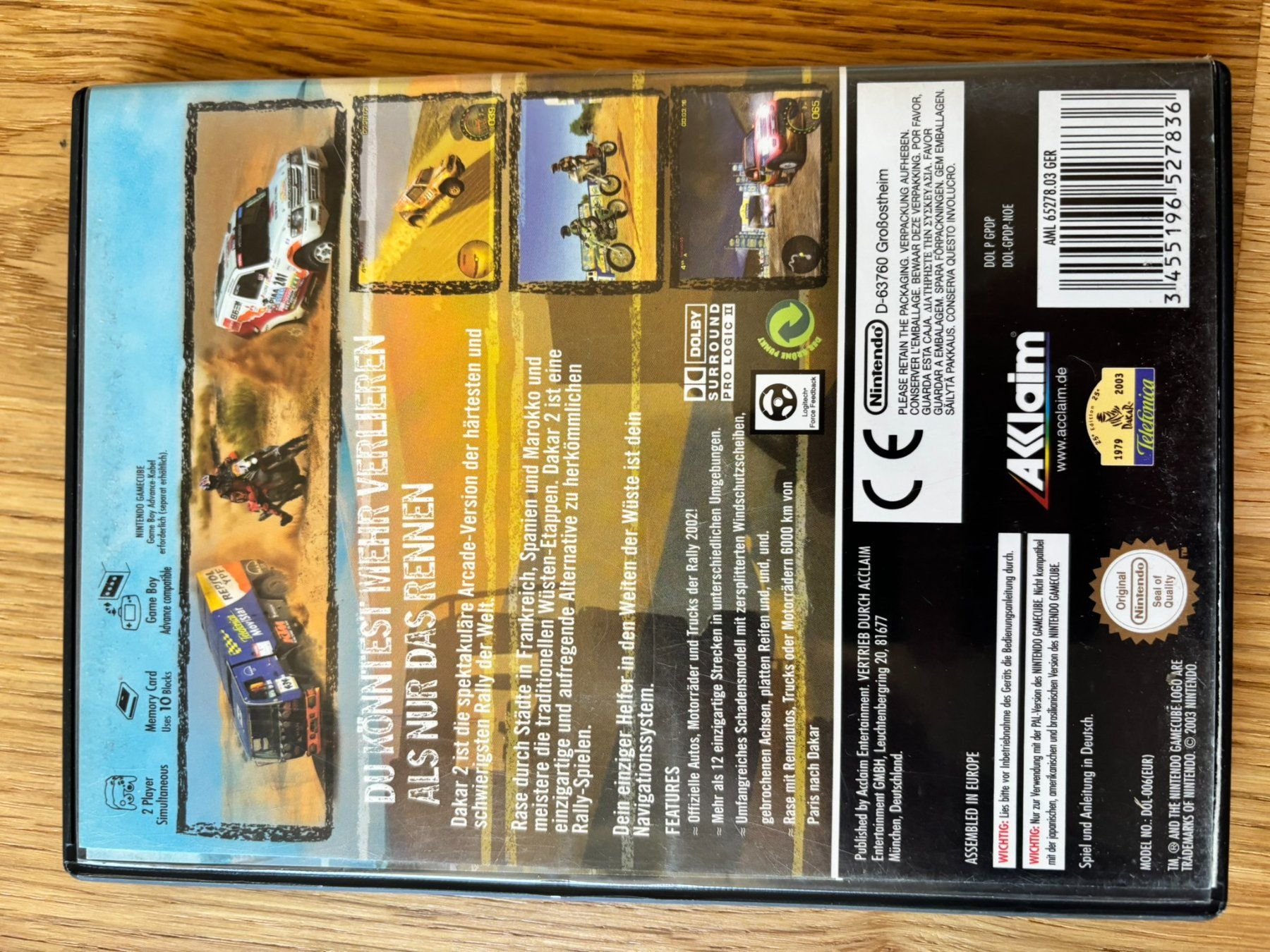 Jeux: GC Dakar 2 - PAL - komplett (2/2) – D'occasion à Schüpfheim par Flashbang3250 1