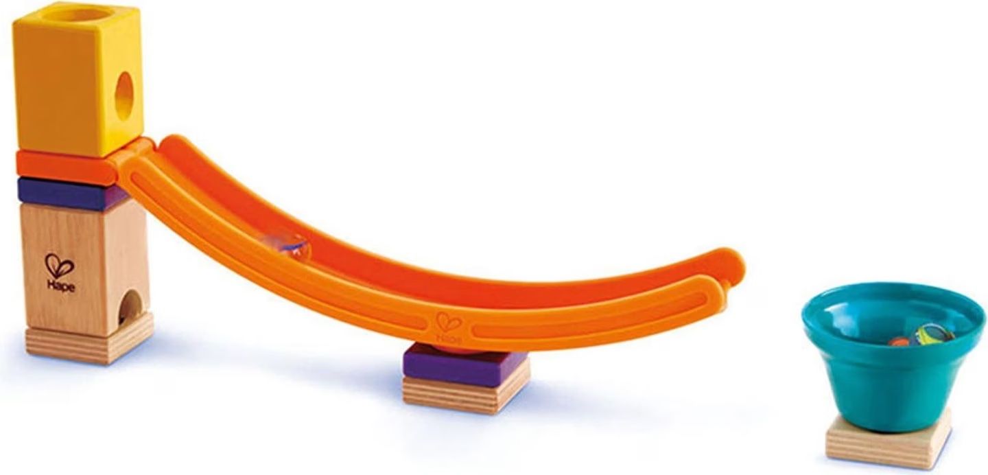 Quadrilla Spielzeuge: Hape Quadrilla Murmelbahn, 4-er Set – Gebraucht aus Langendorf von Wubri 3