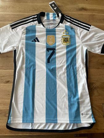 Original Argentinien Winnertrikot WM 2022 De Paul, Grösse M