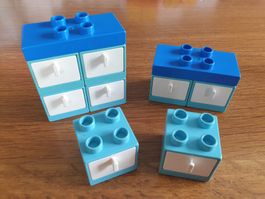 Duplo (Z37) Set Kommode / Nachttischchen