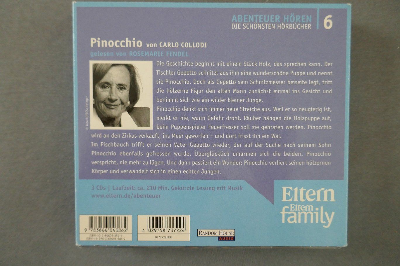 Audiolibri: CD Pinocchio ELTERN-Edition "Abenteuer Hören" 3 CDs – Usato da Horgen venduto da Feli39 2