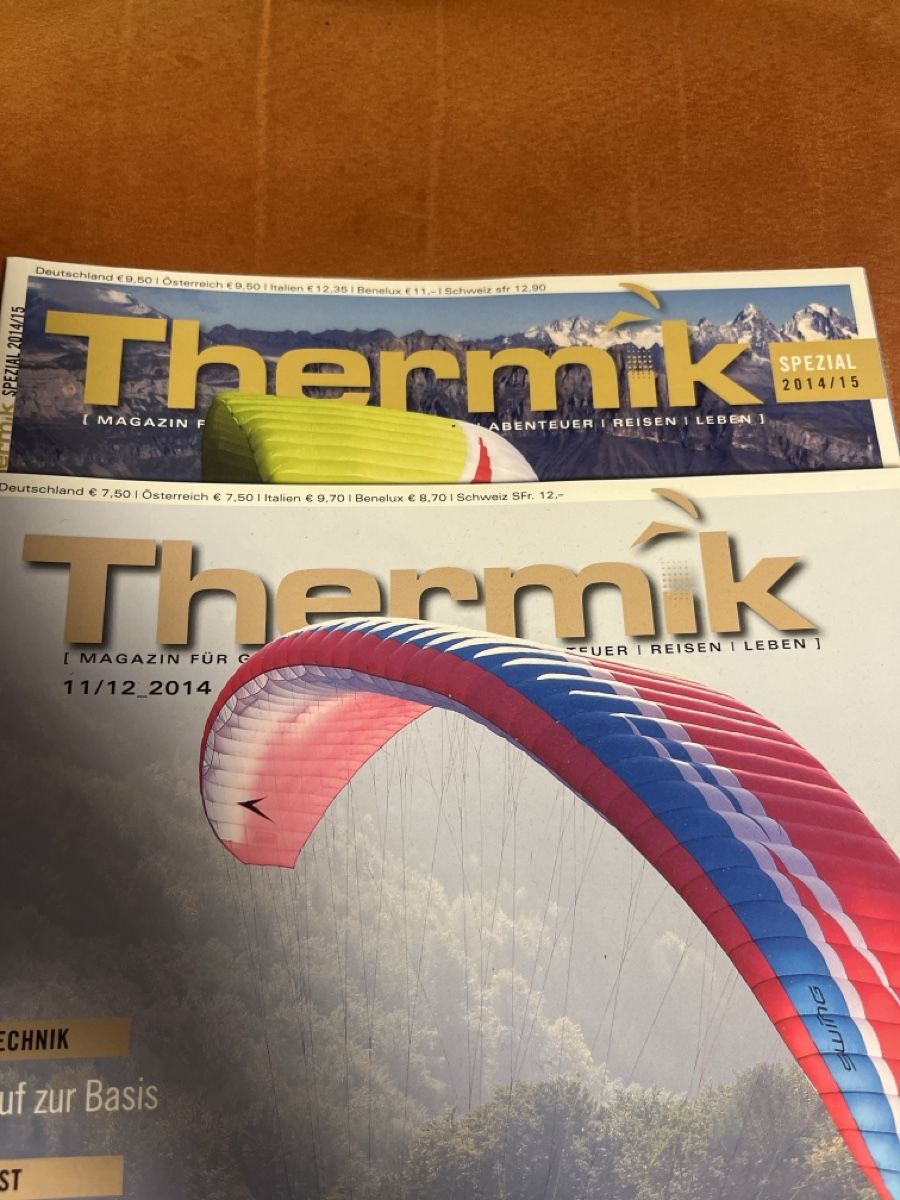 Riviste & Magazine: Thermik Magazine 2014 / 15 – Usato da Veltheim AG venduto da Sarlara 1