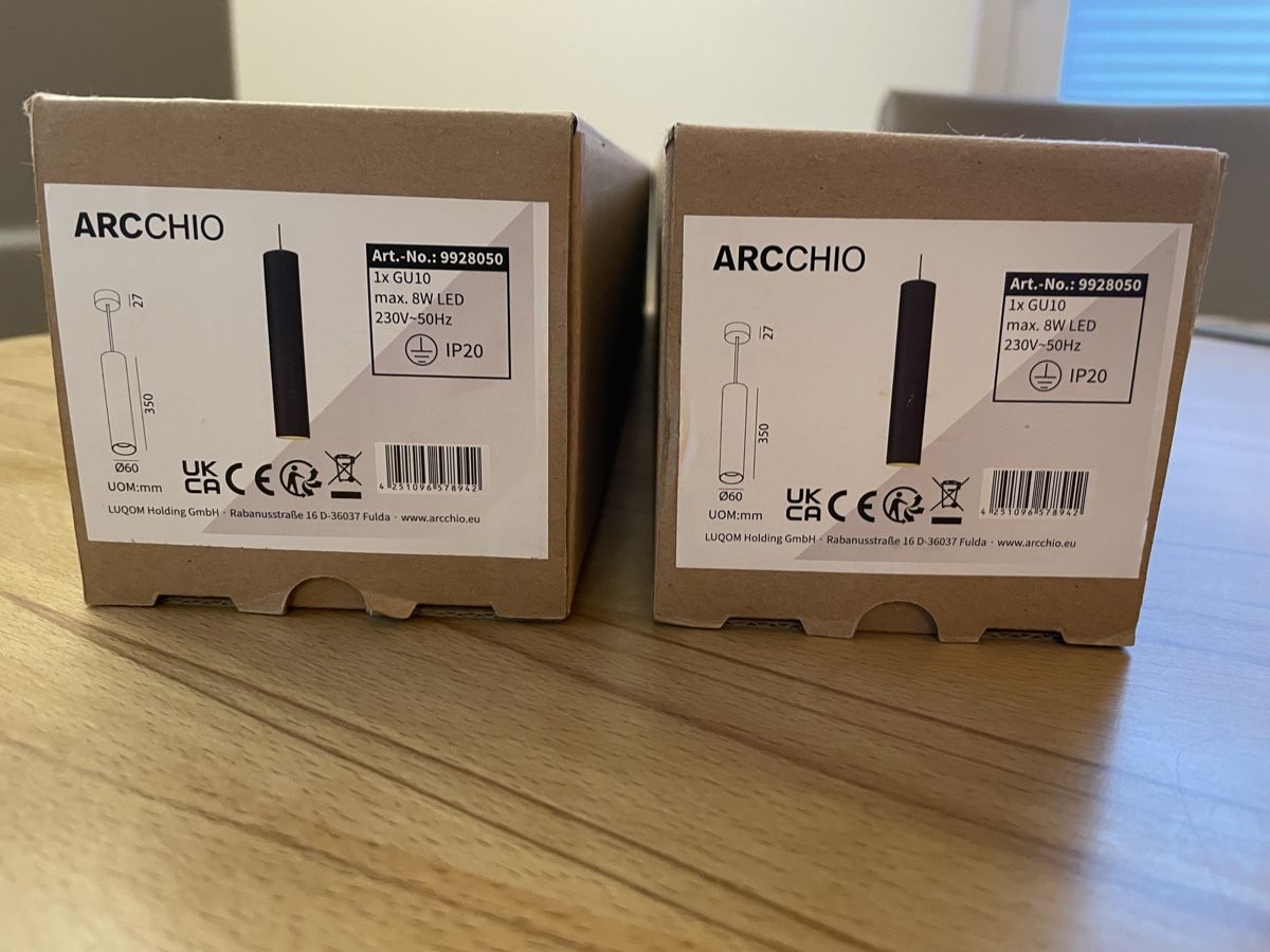 Lampadari & plafoniere: Arcchio Pendellampe 2x, exkl. Leuchtmittel – Nuovo e nell'imballaggio originale da Weisslingen venduto da HeinzH01