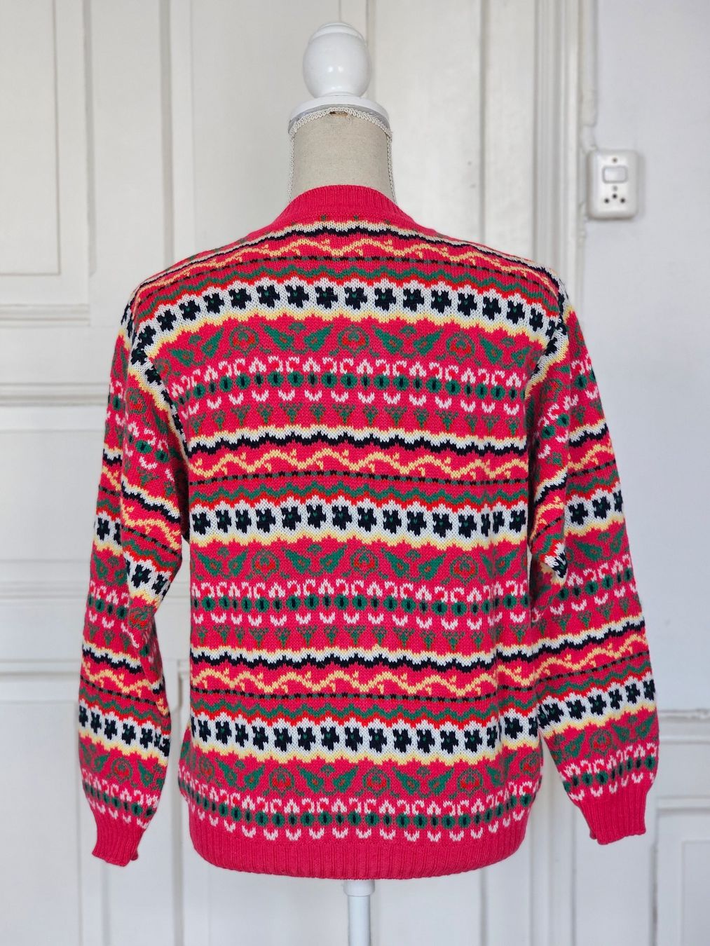 Benetton Giacche: Strickjacke Benetton Wolle Bunt Gr. S/M – Usato da Ried-Brig venduto da Zzyzx 3