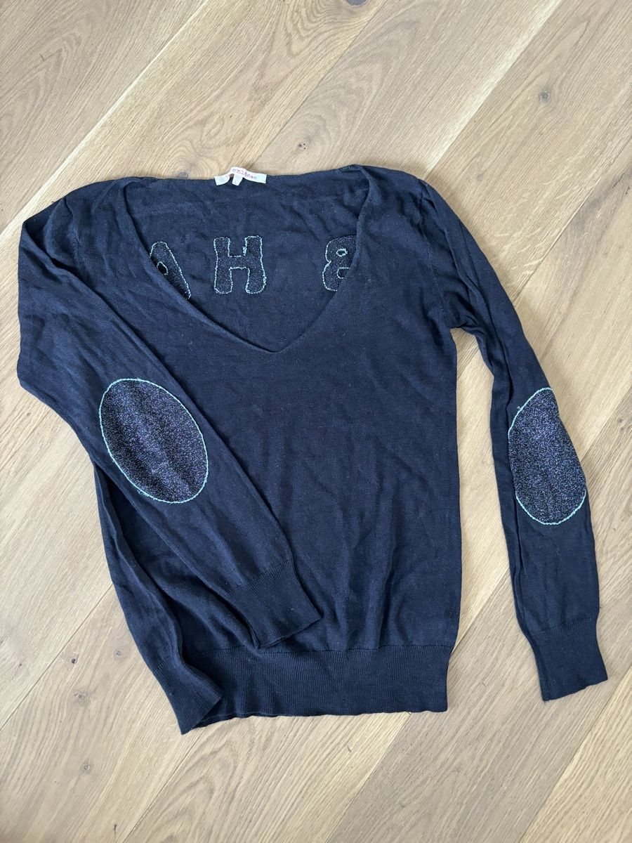 Pullover & Sweatshirts: Pull Bahia bleu marine Berenice – Gebraucht aus Genève von bha_jcf5