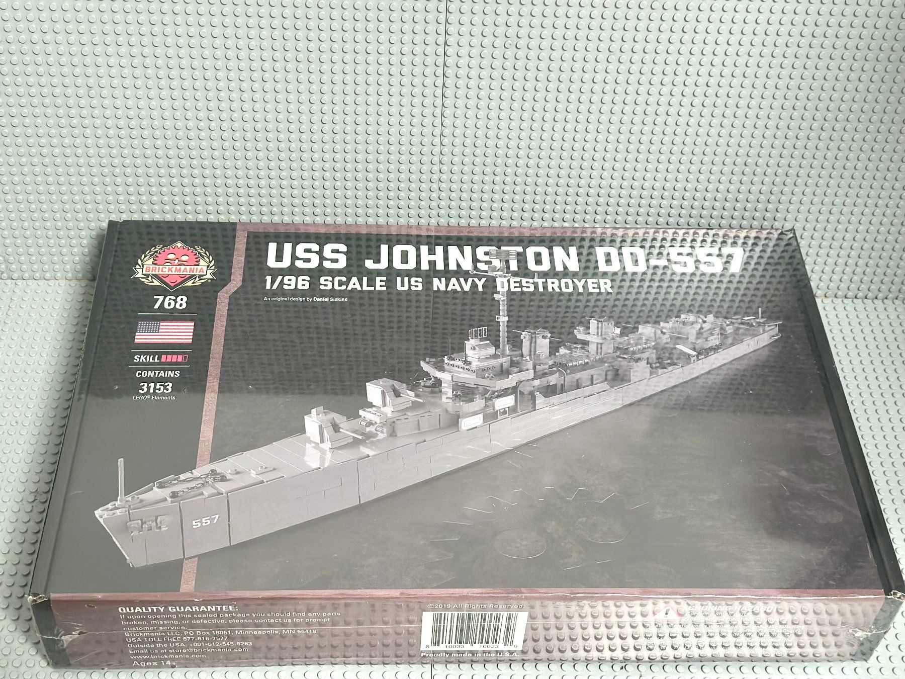 Jeux de construction: Brickmania USS Johnston DD-557 – Neuf avec emballage d'origine à Ehrendingen par Ciroooooo 1