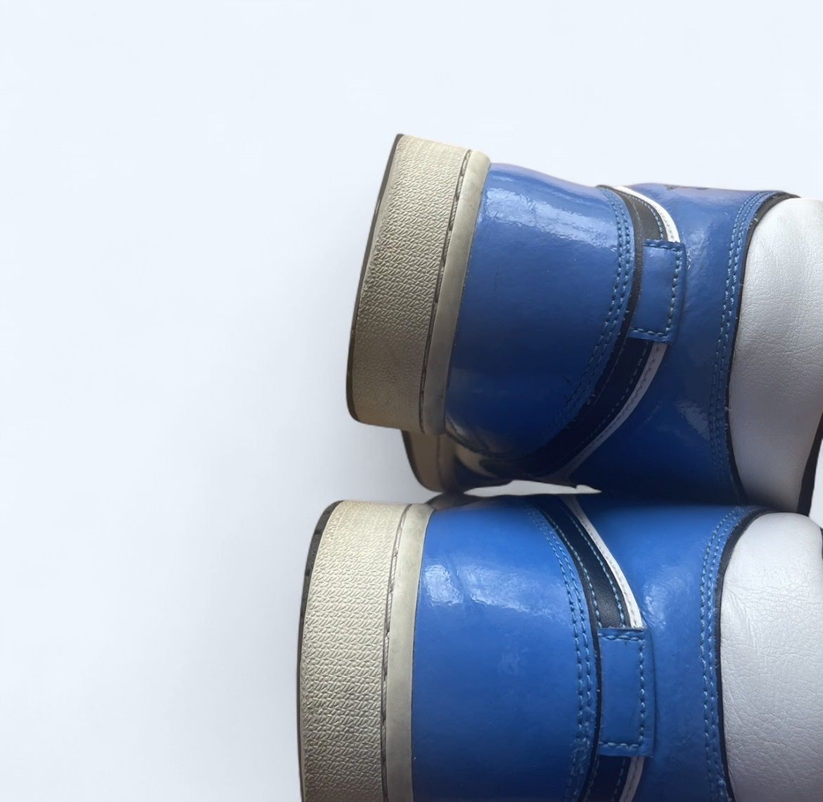Jordan Scarpe da uomo: Jordan 1 mid bleu taille 45 – Usato da Châtillon JU venduto da rya_bl75 4