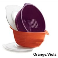 Mix-/Rührschüssel mit Sieb, Versch. Farben * Tupperware* NEU