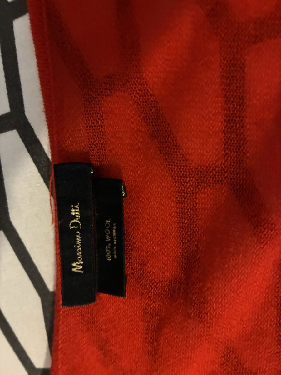Massimo Dutti Pullover & Sweatshirts: Pullover Massimo Dutti rot 100% Wolle Grösse S neu – Neu und originalverpackt aus Bauma von duj_9dsw 3