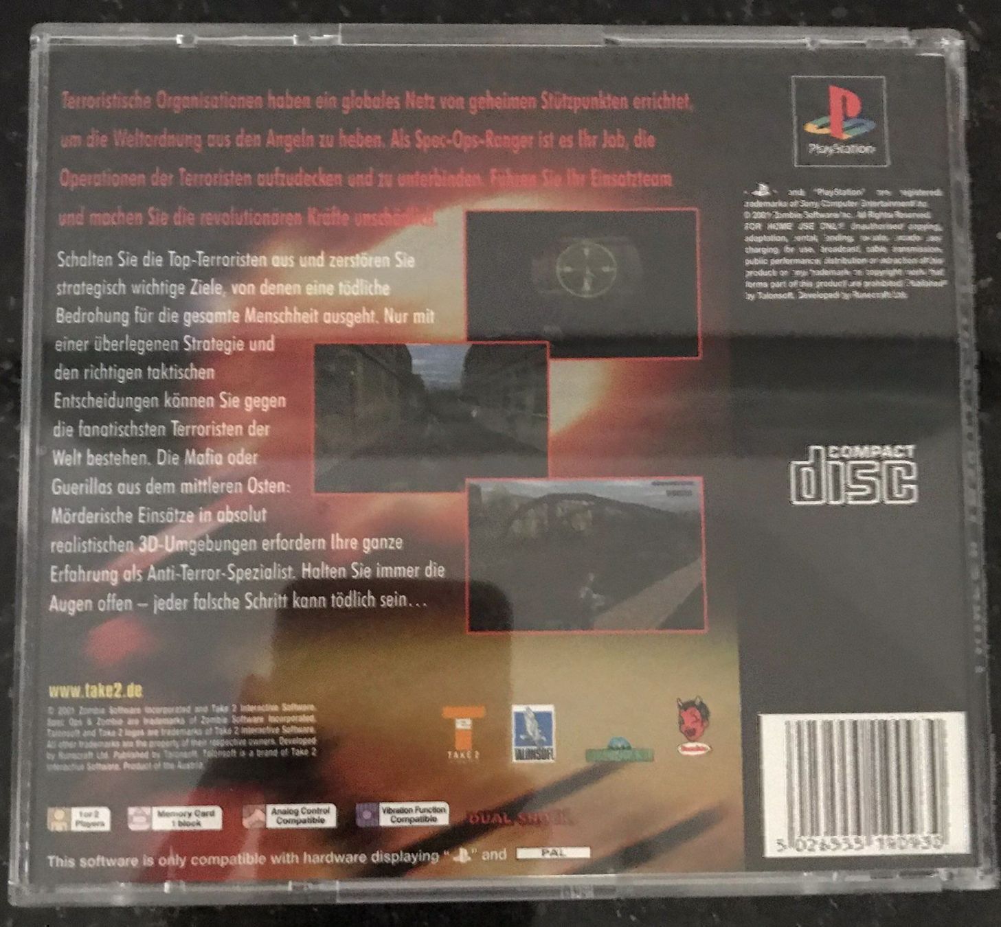 Giochi: Spec Ops, Covert Assault, PS1 – Usato da Niederweningen venduto da baghirac 1