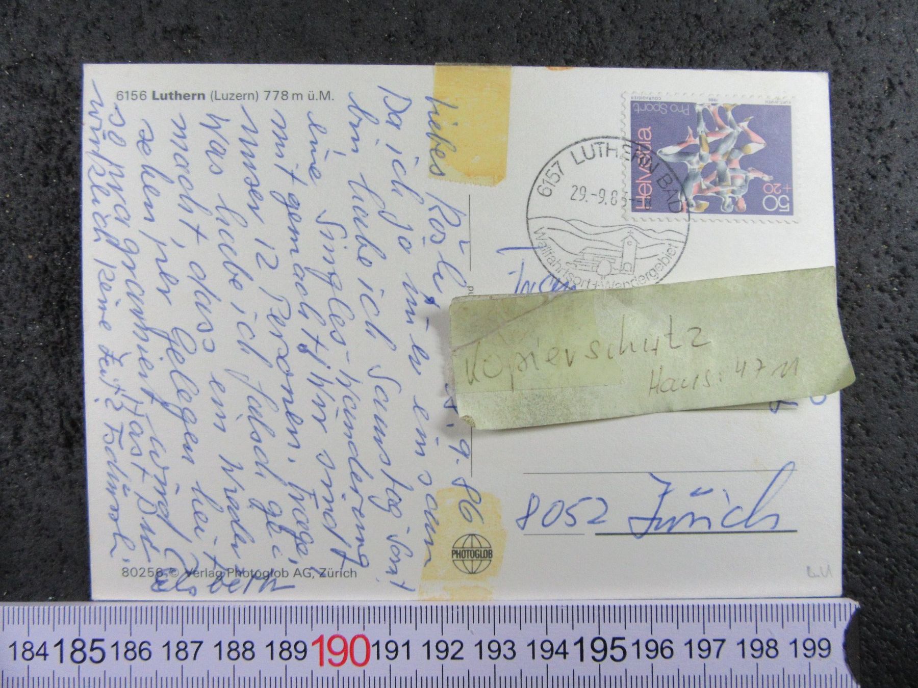 Cartes postales: LUTHERN LU AK – D'occasion à Ettingen par Hausi4711 1