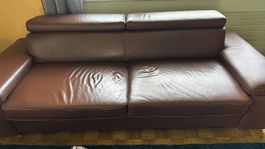 Ledersofa 