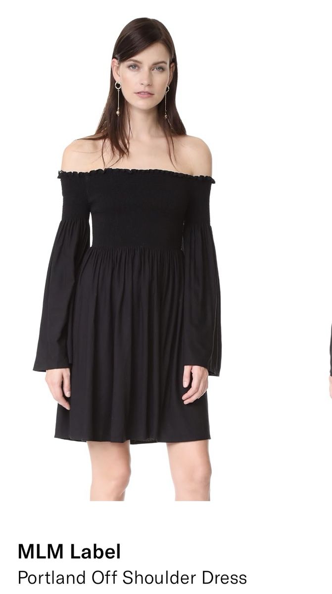 Vestiti: MLM Label Kleid Schulterfrei Zara S – Usato da Zug venduto da miami88mami