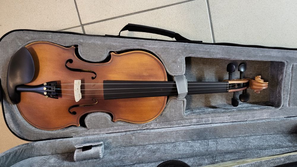 Professionelle Geige Handgefertigte Violine 4/4-1/4 Fichtenplatte